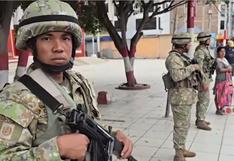 Tumbes: El Ejército resguarda fronteras para impedir ingreso de venezolanos sin visa