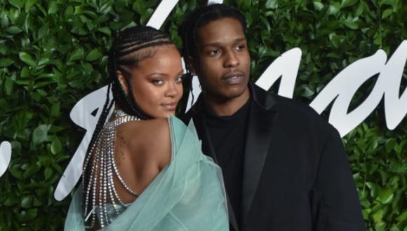 Rihanna y su novio, A$AP Rocky, disfrutaron de cena romántica en New York. (Foto: Getty)