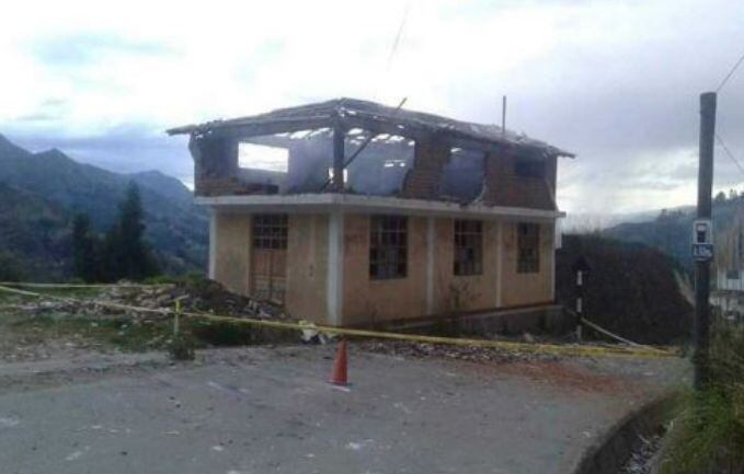 La explosión de un taller de pirotecnia, ubicado en la ciudad de Chancas, provincia de Asunción, en la región de Áncash, dejó cerca de cuatro heridos. (Foto: Andina)