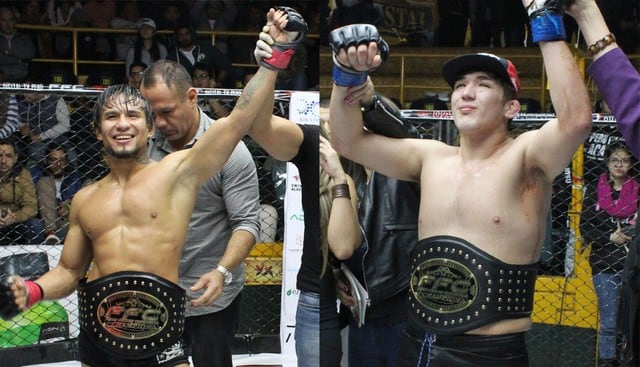 Huachín y Bedoya dejan de ser promesas para convertirse en una realidad del MMA nacional. (Foto: FFC)