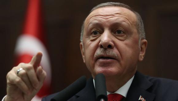 Recep Tayyip Erdogan, presidente de Turquía. (Foto: AFP)