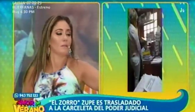 Zorro Zupe envió un audio a Tilsa Lozano.