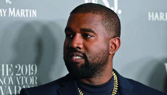 El rapero estadounidense Kanye West está en medio de una ola de críticas tras sus polémicos comentarios antisemitas. (Foto: AFP)
