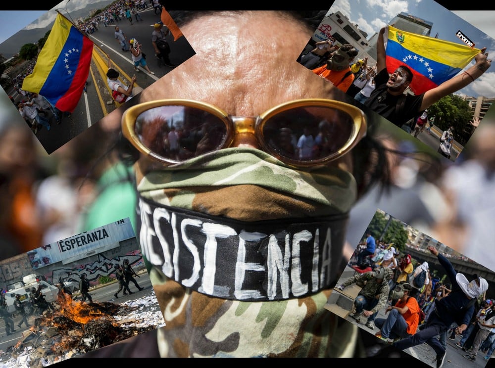 Venezuela, marcha contra Nicolás Maduro