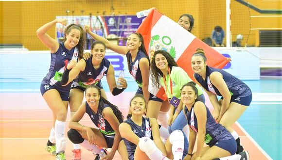 La selección peruana sub 18 de voleibol femenino va por la hazaña de tumbarse al campeón vigente. (Foto: FIVB)
