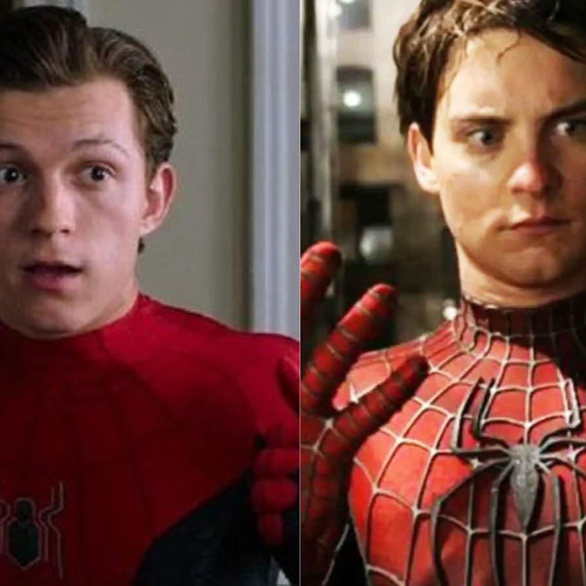 Spiderman: No Way Home”: Tom Holland enciende las redes al promocionar  película con foto de Tobey Maguire | celebs | nndc | CELEBRITIES 