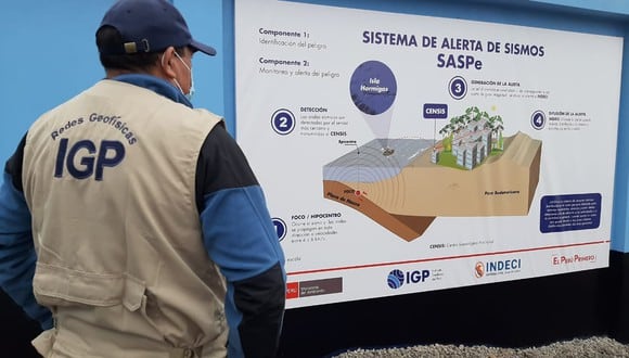 De acuerdo con el IGP, la finalidad de esta estación de alerta sísmica es que los ciudadanos puedan ponerse a buen recaudo, fortaleciendo la cultura de prevención en nuestro país. (Foto: IGP)