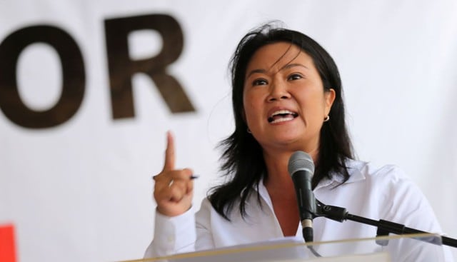 La lideresa de Fuerza Popular, Keiko Fujimori, también se mostró a favor de la cadena perpetua para los violadores de menores.