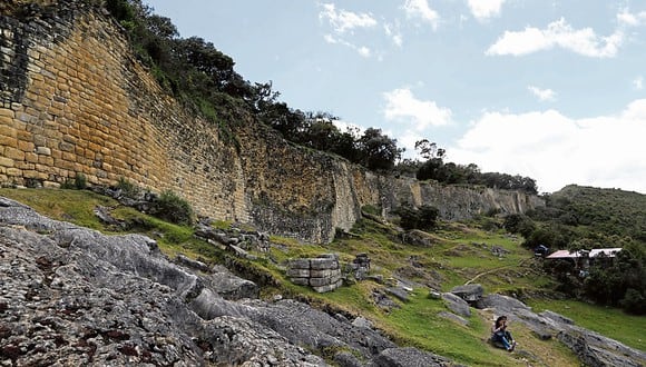 El 10 de abril se produjo un derrumbe en uno de los muros del sitio arqueológico de Kuélap. (Foto: Claudia Llontop | GEC)