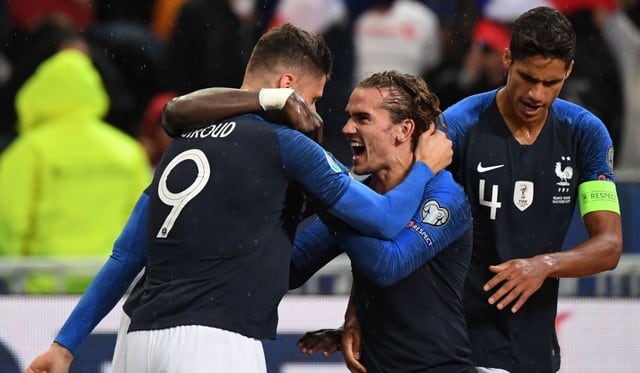 Francia empató 1-1 con Turquía con gol de Giroud por las Eliminatorias Eurocopa 2020