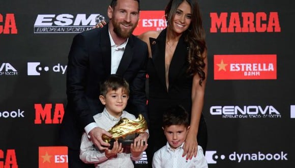 Lionel Messi fue premiado como el máximo goleador de Europa de la temporada 2018-18. (Foto: AFP)