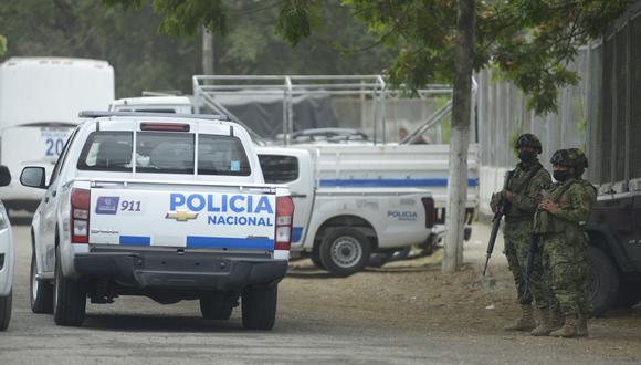 La policía de Ecuador desplegó a sus unidades investigativas, para obtener información, a fin de esclarecer la motivación y relación del delito. (Foto: Fernando Mendez / AFP)