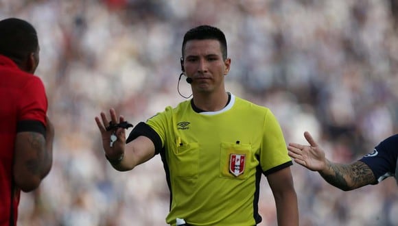 El árbitro Kevin Ortega dirigirá el partido entre Argentina y Bolivia. (Foto: GEC)