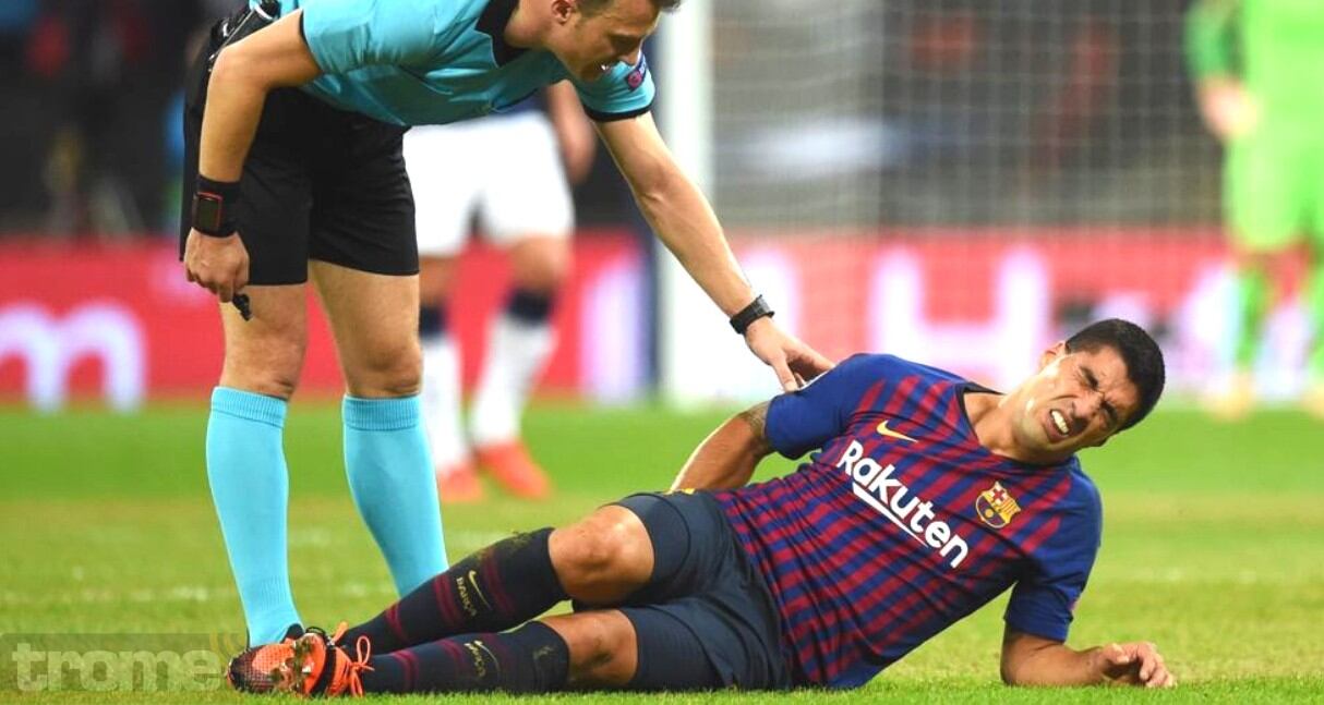 Esta lesión de Luis Suárez lo deja fuera de las canchas con Barcelona y la selección de Uruguay