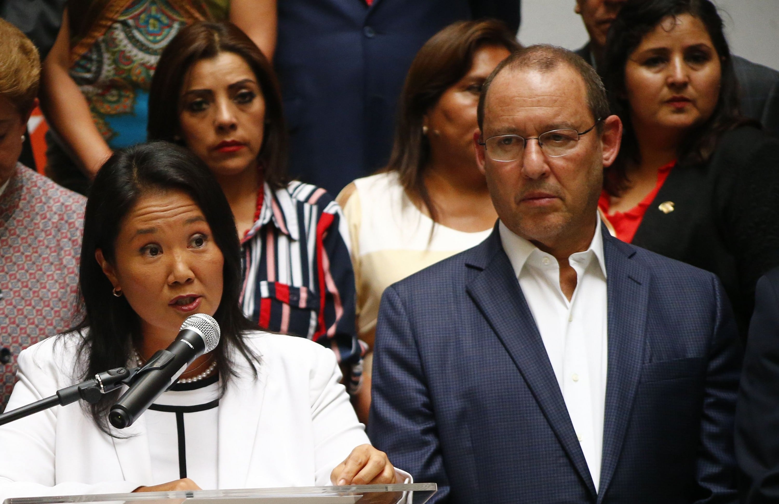 Keiko Fujimori: José Chlimper renunció a la secretaría general de Fuerza Popular