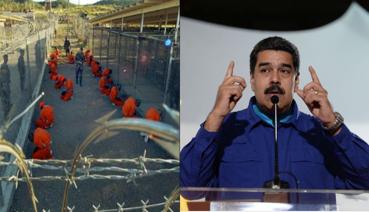Asesor de Donald Trump dijo que Nicolás Maduro puede acabar en la prisión de Guantánamo si no acepta transición. (Fotos: Agencias)