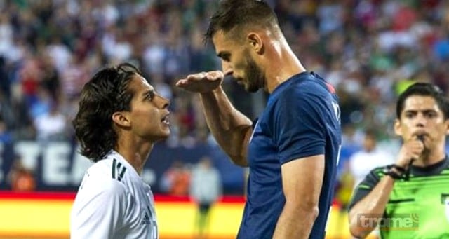 Jugador norteamericano humilló a futbolista mexicano por su baja estatura