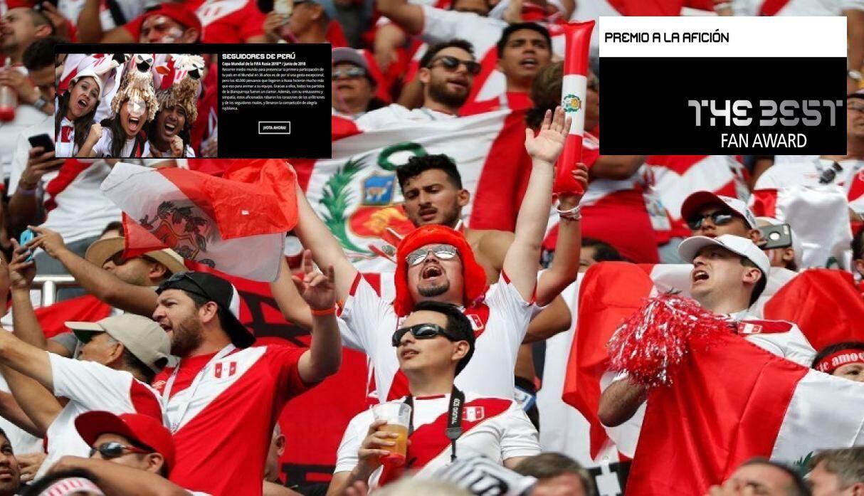 Vota aquí por Perú como la mejor hinchada del mundo en Premios The Best FIFA 2018