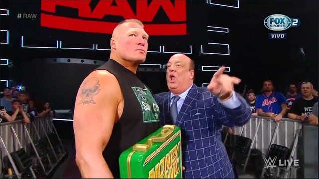 Brock Lesnar tiene en la mira a Kofi Kinsgton y Seth Rollins. (WWE)