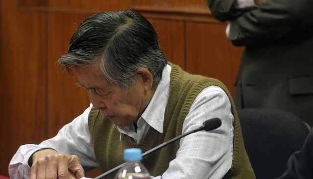 Alberto Fujimori fue nuevamente hospitalizado. (AFP)