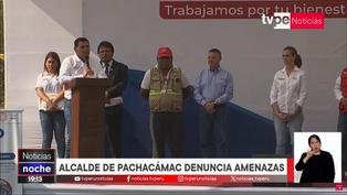 Mafia de traficantes de terrenos amenaza de muerte a alcalde de Pachacámac
