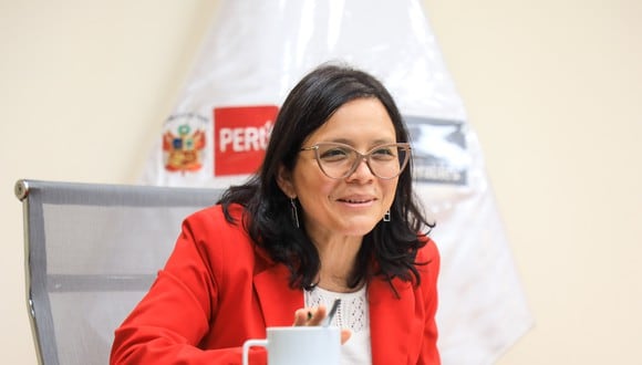 Anahí Durand fue jefa de plan de gobierno de Juntos por el Perú en los últimos comicios presidenciales e integra el actual Gabinete, liderado por Mirtha Vásquez. (Foto: archivo twitter @MimpPeru)