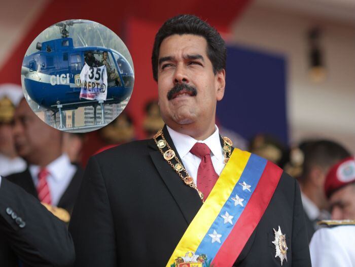 El helicóptero secuestrado pertenece al Cuerpo de Investigaciones Científicas Penales y Criminalísticas de Venezuela. Oscar Pérez es el nombre del piloto de la nave y envió comunicado vía Instagram.
