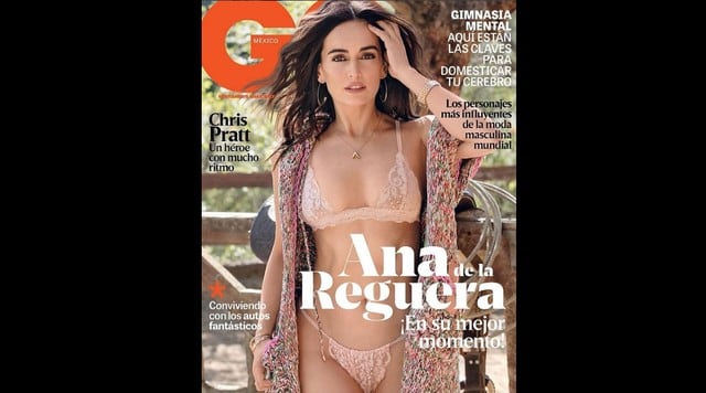 Ana de la Reguera se muestra más sexy que nunca en la portada de la revista GQ México. (Fotos: GQ/Instagram)