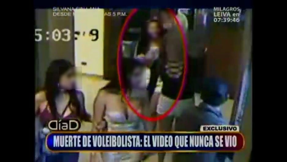 Día D presentó un video jamás visto del día de la muerte de Alessandra Ch., una joven voleibolista. (Captura)