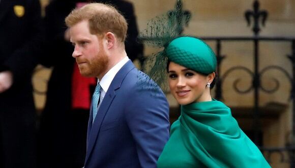 El príncipe Harry y Meghan Markle en una imagen de archivo en una visita a Inglaterra. (Foto: AFP/Tolga Akmen)