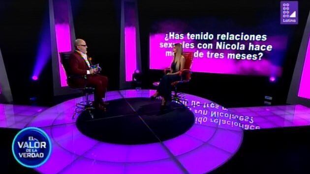 Paula Manzanal en El valor de la verdad. (Foto y video: Latina)
