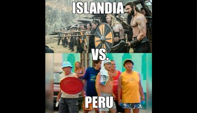 Perú vs. Islandia memes