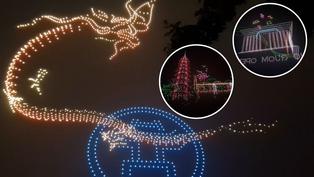 Vietnam: Espectáculo de drones ilumina la noche de la víspera del Año Nuevo