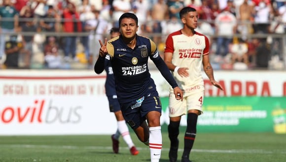 Jairo Concha marcó un doblete en el Alianza Lima vs. Universitario. (Foto: GEC)