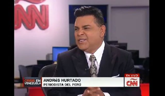 Andrés Hurtado: lo presentan como 'periodista' en CNN y así reaccionan las redes sociales