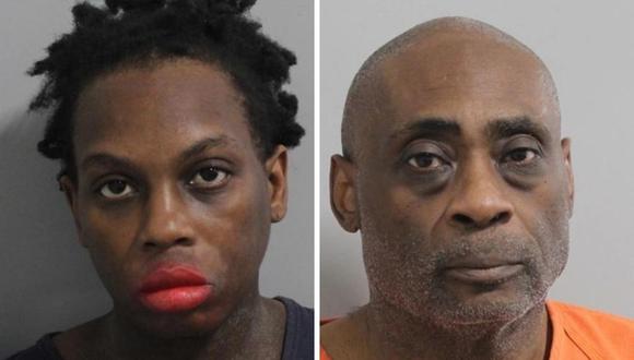 Regis Johnson, de 57 años, y Arhonda Tilman, de 35, radicados en la ciudad de Davenport, fueron arrestados por la muerte de su hija de 2 años. (Foto: Policía de Florida)