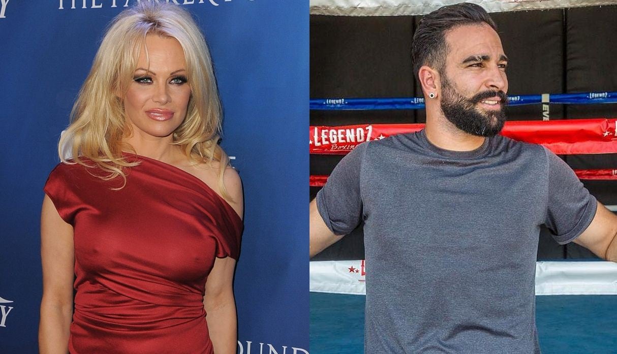 Pamela Anderson terminó su relación con Adil Rami y lo acusó de torturarla emocional y físicamente. (Foto: AFP/Instagram)