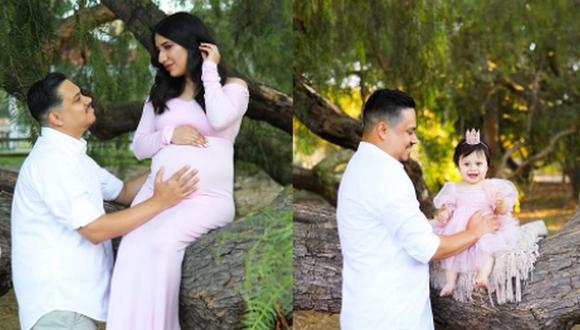 James Álvarez perdió a su esposa, Yesenia, luego de que la atropellaran y posó con su bebé Adalyn para homenajearla. (Foto: @__jamesalvarez / Instagram)