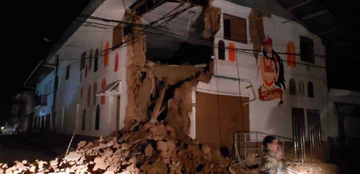 Terremoto en Alto Amazonas dejó varias viviendas afectadas y heridos.