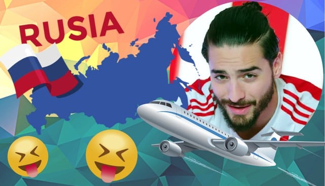 Instagram: Maluma la pasa de lo lindo en Rusia a pocas horas del inicio del Mundial