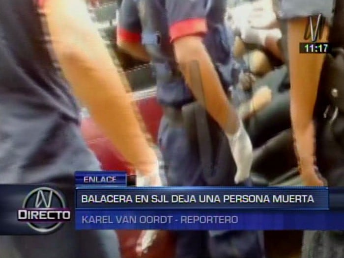 Balacera en San Juan de Lurigancho deja dos muertos