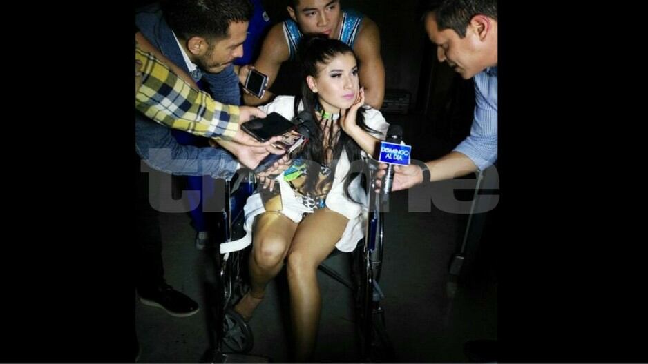 Yahaira Plasencia terminó en silla de ruedas por accidente en Reyes del Show
