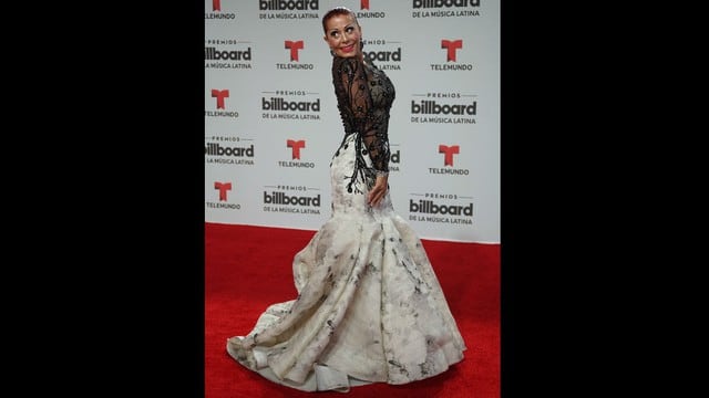 Estrellas latinas se lucieron en la alfombra roja de los Premios Billboards Latinos 2016. (Fotos: Agencias)