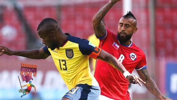 Ecuador vs Chile ONLINE: a qué hora y cómo ver en ECDF las Eliminatorias Qatar 2022 (Foto: AFP)