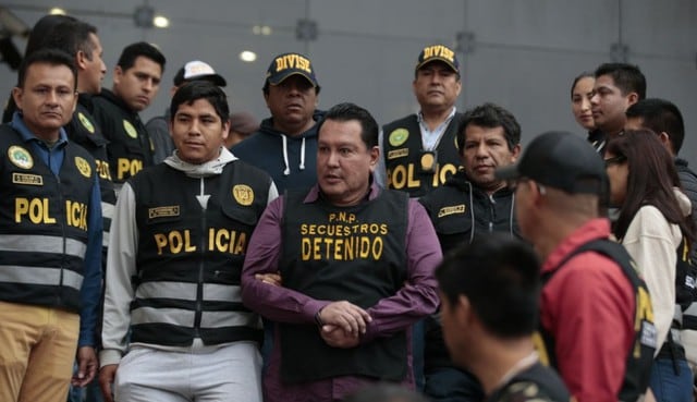 Félix Moreno fue trasladado a sede de Medicina Legal tras su captura en Cieneguilla. Foto: GEC | Kelvin García
