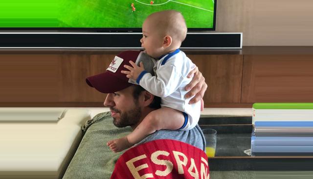 Enrique Iglesias enloquece a sus seguidores de Instagram al compartir un tierno video de su hijo bailando rap. (Foto: @enriqueiglesias/@annakournikova)