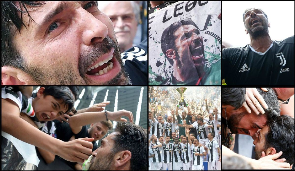 Gianluigi Buffon, el capitán, que también conmueve al mundo:  Se despidió de la Juventus entre lagrimas