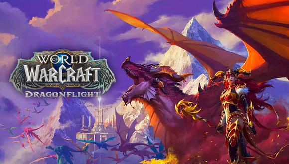 World of Warcraft Dragonflight es la nueva expansión que llegará a fines de año. | Foto: Blizzard