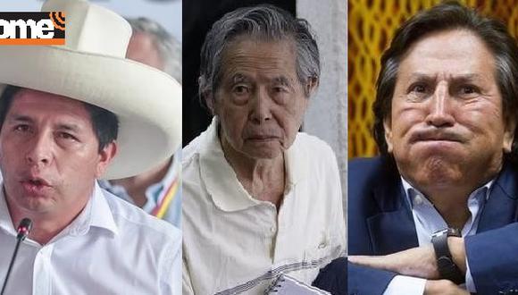 Expresidentes Pedro Castillo, Alberto Fujimori y Alejandro Toledo se encontrarán en el penal de Barbadillo.