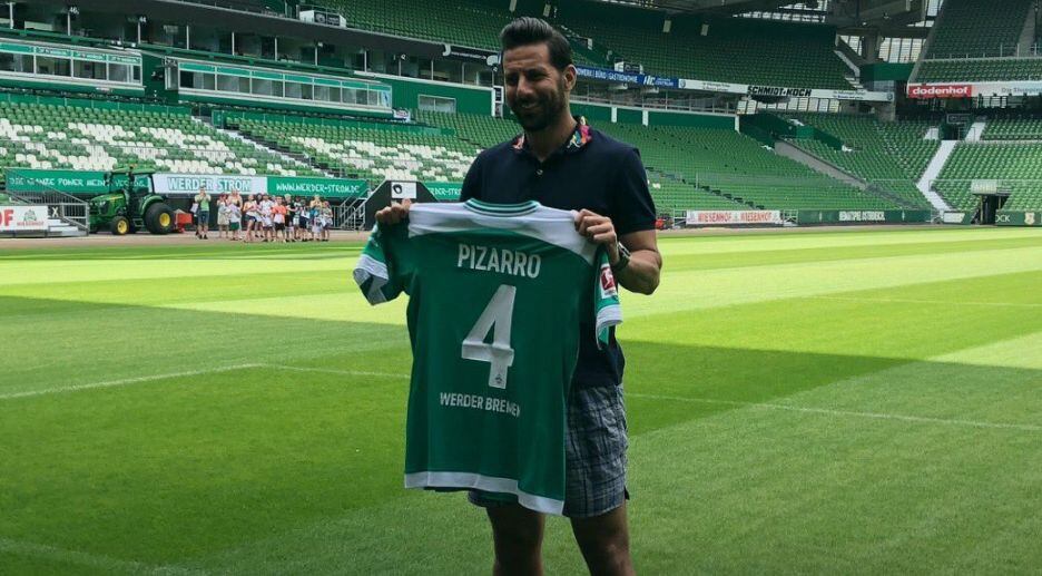 Claudio Pizarro en Werder Bremen